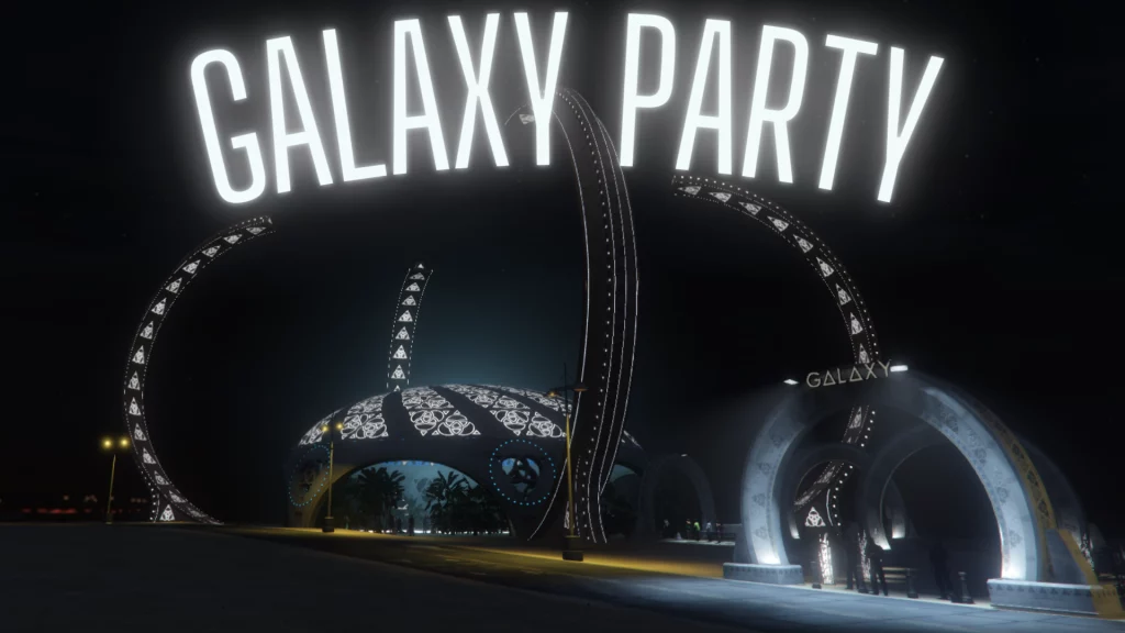 Galaxy Party at the Beach [MapEditor] V1.0