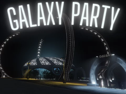 Galaxy Party at the Beach [MapEditor] V1.0