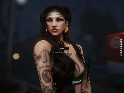 Half up pigtails for MP Female V1.0