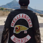 Hells Angels vest Nomads for MP Male V1.1