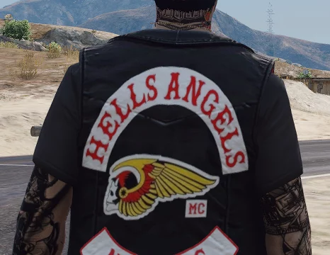 Hells Angels vest Nomads for MP Male V1.1