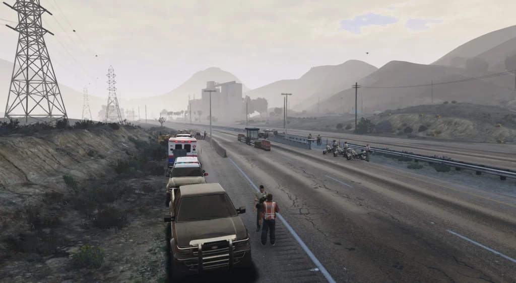 Highway Checkpoint [MapEditor] V1.0