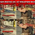 Horror Movie AK47 Weapon [Skins]