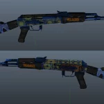 Horror Movie AK47 Weapon [Skins]