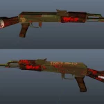 Horror Movie AK47 Weapon [Skins]