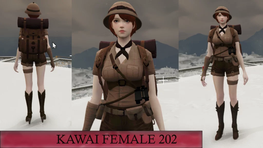 Kawai Female 202 [Add-On Ped / FiveM] 