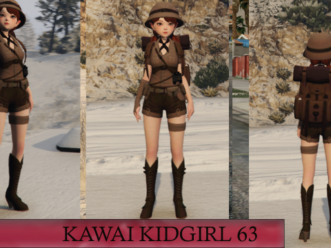 Kawai Kidgirl 63 [Add-On Ped / FiveM] V1.0