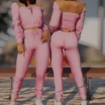 Lace sweatsuit set for MP Female v1.0