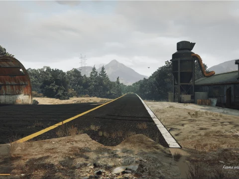 Mafia Airport Base in the forest V1.0
