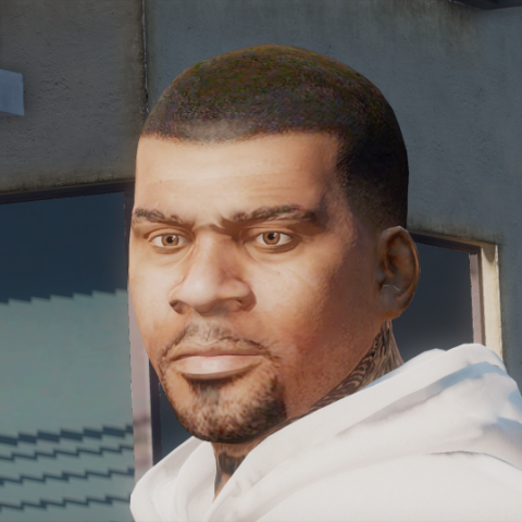 New Face for Franklin V1.0 – GTA 5 mod