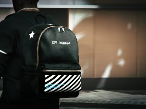 OFF-WHITE Bag Black White retexture V1.0