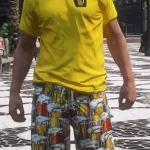 Pack Shorts and T-Shirt Retexture for MP Male V1.0