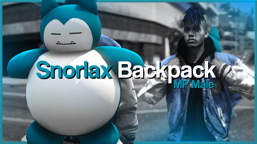 Snorlax Backpack for MP Male
