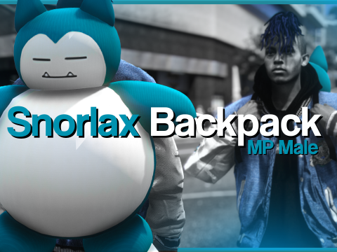 Snorlax Backpack for MP Male