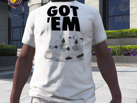 GOT'EM T-Shirt Pack for MP Male V1.0