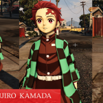 Tanjiro Kamada Demon Slayer [Add-On Ped / FiveM] V1.0