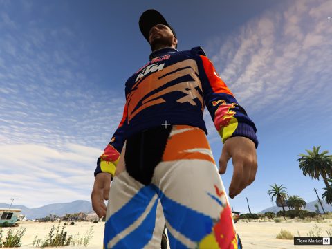 Toby Price Dakar Red bull outfit (Freemode Male) V1.0