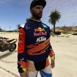 Toby Price Dakar Red bull outfit (Freemode Male) V1.0