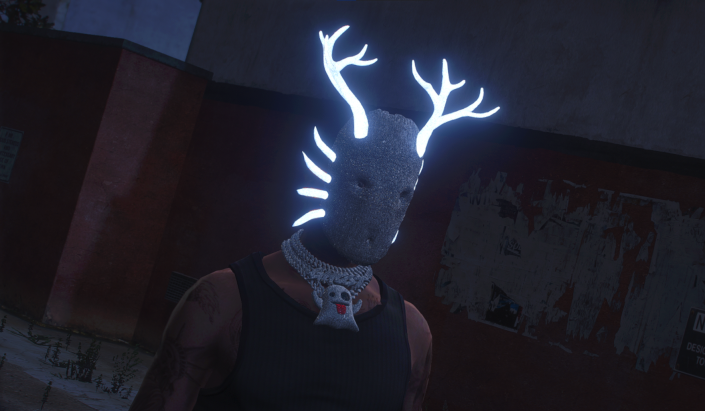Tribal Hunting Mask Glowing for MP Male / Female