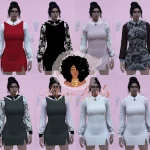 Valentines day dress for MP Female V1.0