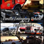 Vanilla Emergency Vehicle Tweaks Pack (VEVT) [Replace | OIV | Sounds | Handling] V1.0