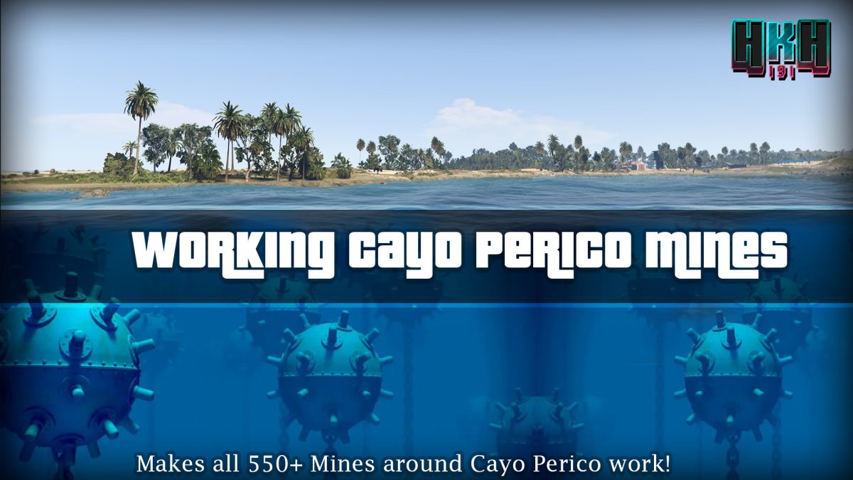 Working Cayo Perico Mines V1.0 – GTA 5 mod