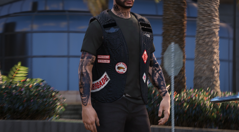 Hells angels denmark V1.1 [fivem ready][SP ready] – GTA 5 mod