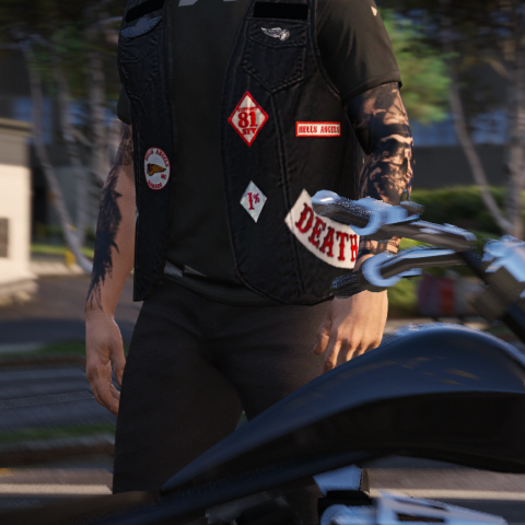 Hells angels denmark V1.1 [fivem ready][SP ready] – GTA 5 mod