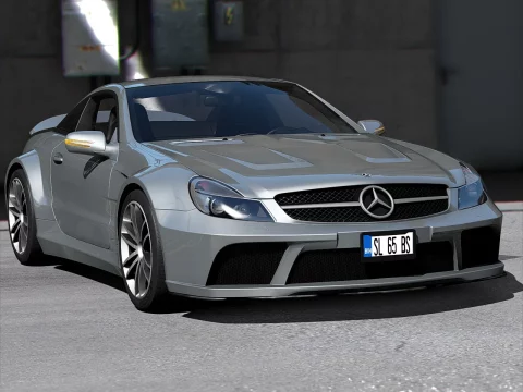 2009 Mercedes-Benz SL65 Black Series [Add-On | VehFuncs V | Template] Reworked V1.0