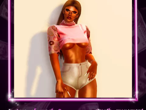 Amanda Sleeves Top for MP Female
