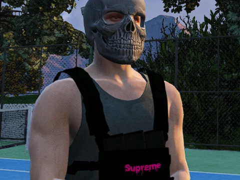 Ammo Vest With Supreme Logo For Mp Male V1.1