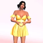 Angel Dress for MP Female V1.0