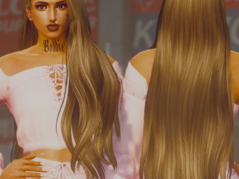 Baraz Hair For MP Female V0.1