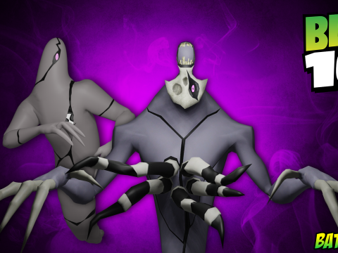 Ben 10 Ghostfreak [Add-On Ped]