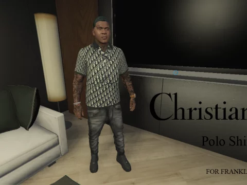 Christian Dior Polo T-Shirt Pack For Franklin V1.0