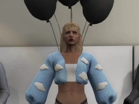 Cloud Cardigan for MP Female V1.0