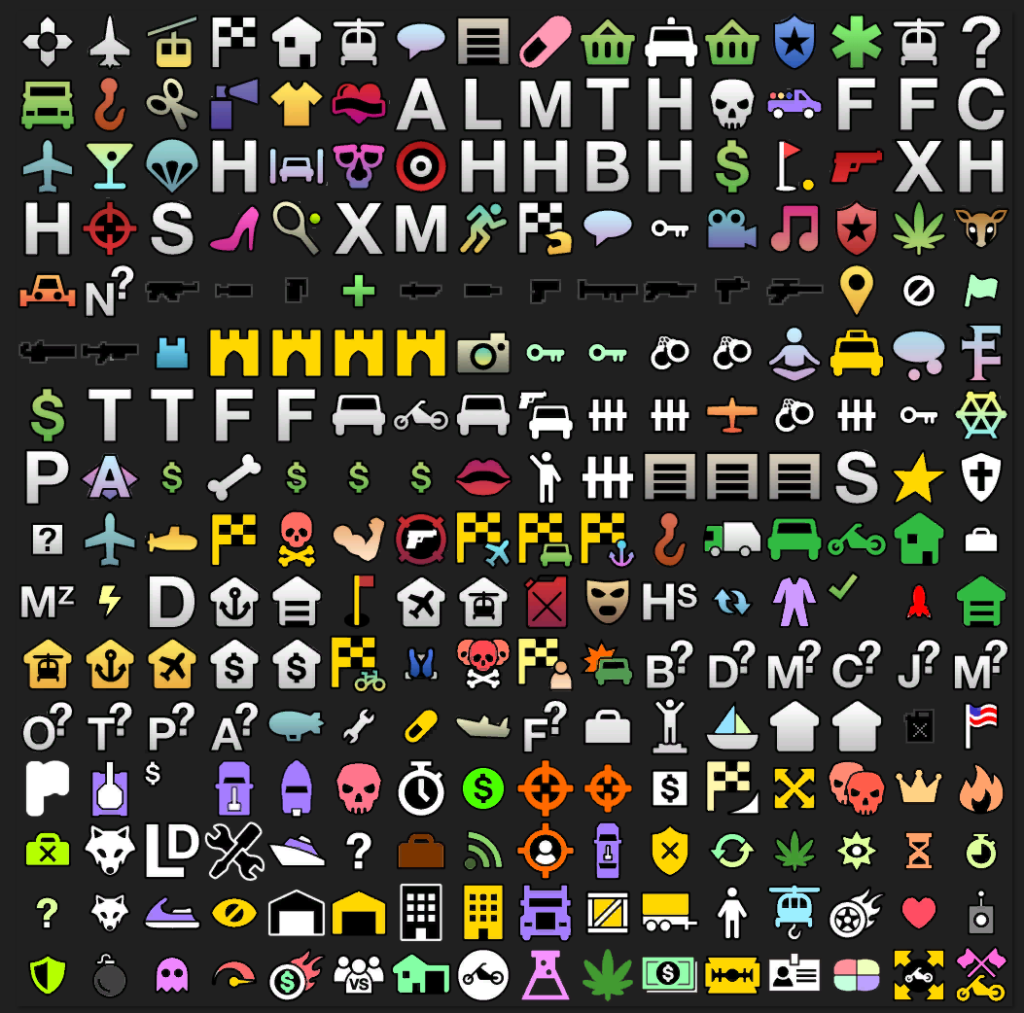 Colored Map Icons V2.0
