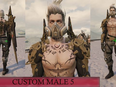 Custom Male 5 [Add-On Ped / FiveM]