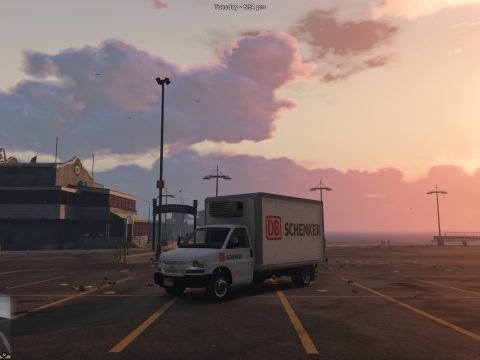 DB Schenker Chevrolet 3500 Exspress Truck V1.0