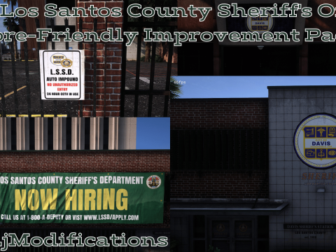 Los Santos County Sheriff's Department Improvements for Davis [FiveM Ready][Lore-Friendly] V1.0