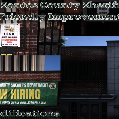 Los Santos County Sheriff's Department Improvements for Davis [FiveM ...