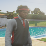 Formal bar shirt with vest MP MALE V1.0