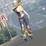 Futuristic 2000s top and pants for MP Female V1.0