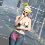 Futuristic 2000s top and pants for MP Female V1.0