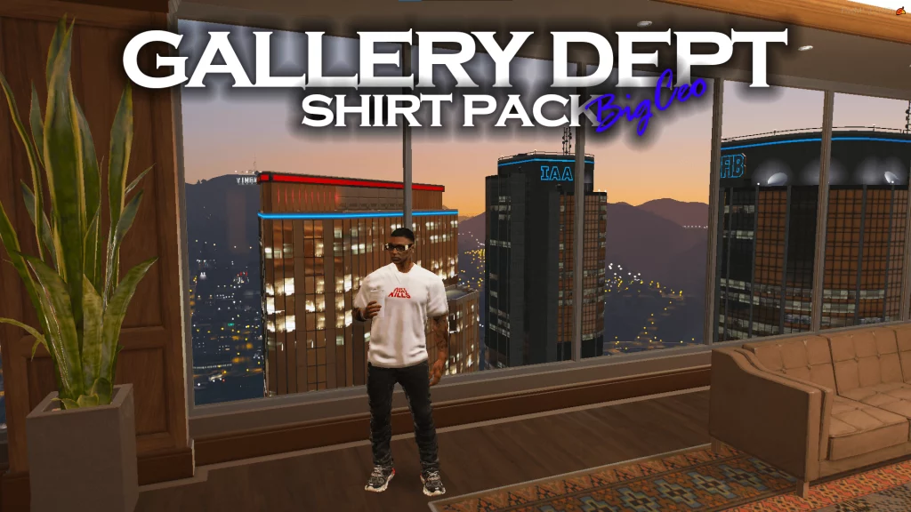 Gallery Dept Shirts For MP Male / FiveM 