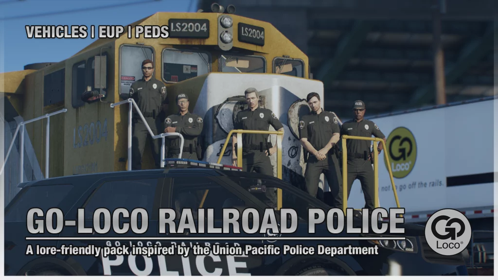 Go-Loco Railroad Police Pack V2.0