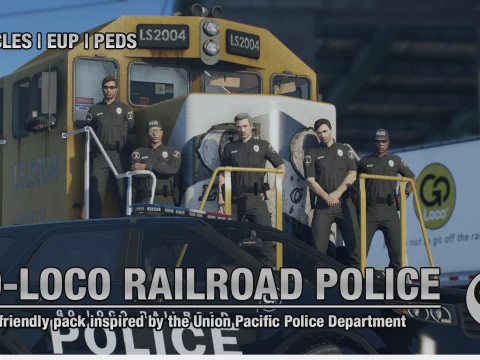 Go-Loco Railroad Police Pack V2.0