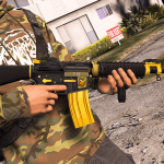 Gold Engraved M4 Carbine V1.0