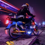 Honda C70 GBO J Custom [Animated Light | Add-On | Tuning]