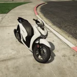Honda Sh150 black details V1.0